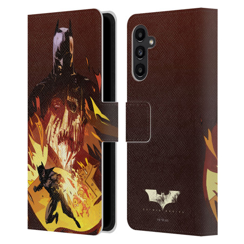 Batman Begins Graphics Scarecrow Leather Book Wallet Case Cover For Samsung Galaxy A13 5G (2021)