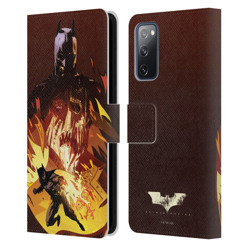 Batman Begins Graphics Scarecrow Leather Book Wallet Case Cover For Samsung Galaxy S20 FE / 5G