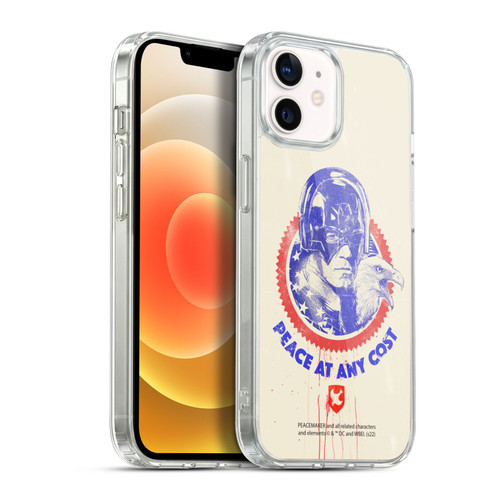 Peacemaker: Television Series Graphics Christopher Smith & Eagly Soft Gel Case for Apple iPhone 12 / iPhone 12 Pro & MagSafe