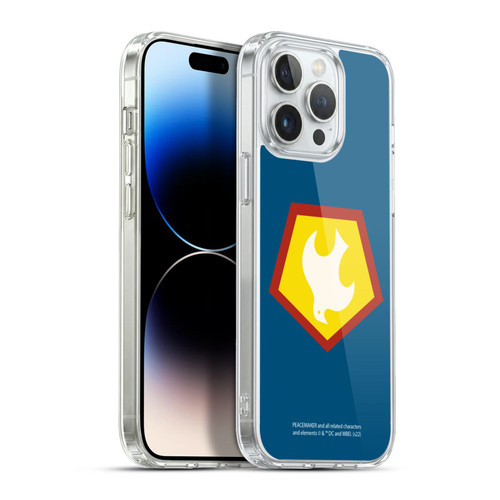 Peacemaker: Television Series Graphics Logo Soft Gel Case for Apple iPhone 13 Pro Max & MagSafe