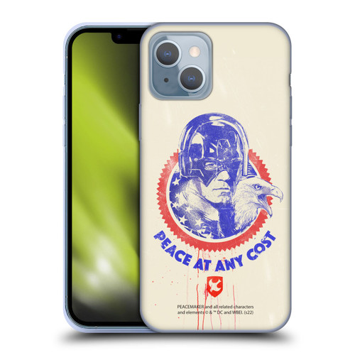 Peacemaker: Television Series Graphics Christopher Smith & Eagly Soft Gel Case for Apple iPhone 14