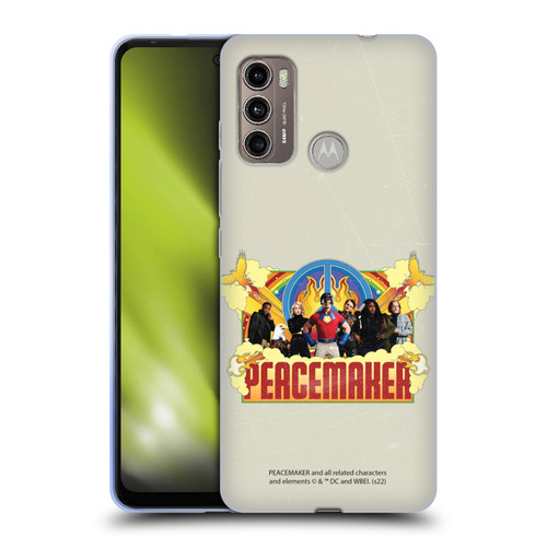 Peacemaker: Television Series Graphics Group Soft Gel Case for Motorola Moto G60 / Moto G40 Fusion