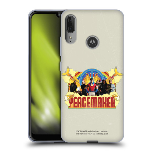 Peacemaker: Television Series Graphics Group Soft Gel Case for Motorola Moto E6 Plus
