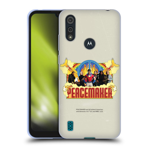Peacemaker: Television Series Graphics Group Soft Gel Case for Motorola Moto E6s (2020)