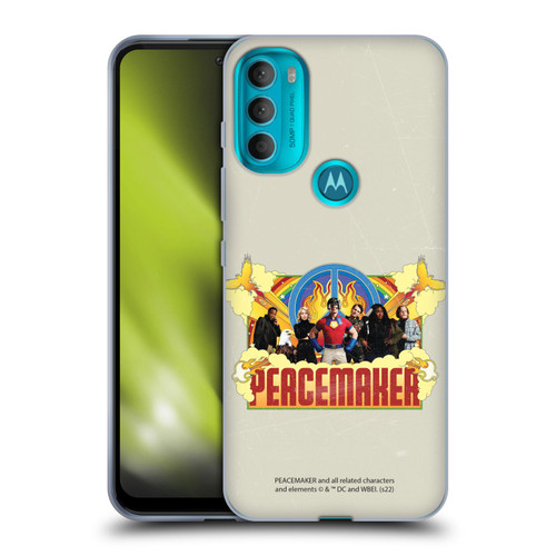 Peacemaker: Television Series Graphics Group Soft Gel Case for Motorola Moto G71 5G