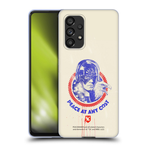 Peacemaker: Television Series Graphics Christopher Smith & Eagly Soft Gel Case for Samsung Galaxy A53 5G (2022)