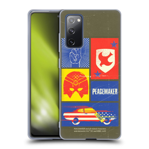 Peacemaker: Television Series Graphics Icons Soft Gel Case for Samsung Galaxy S20 FE / 5G