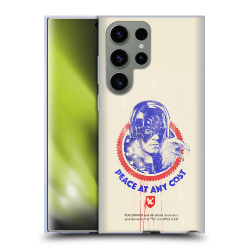 Peacemaker: Television Series Graphics Christopher Smith & Eagly Soft Gel Case for Samsung Galaxy S23 Ultra 5G