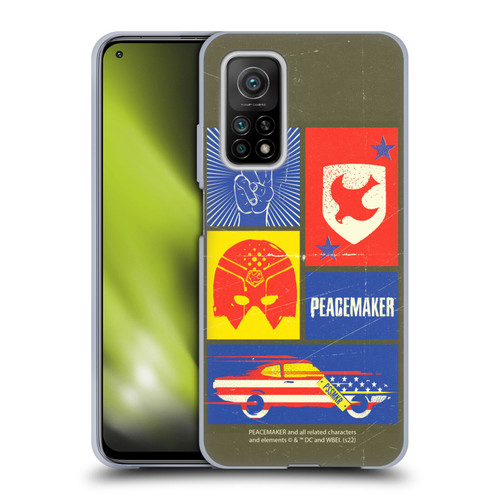 Peacemaker: Television Series Graphics Icons Soft Gel Case for Xiaomi Mi 10T 5G