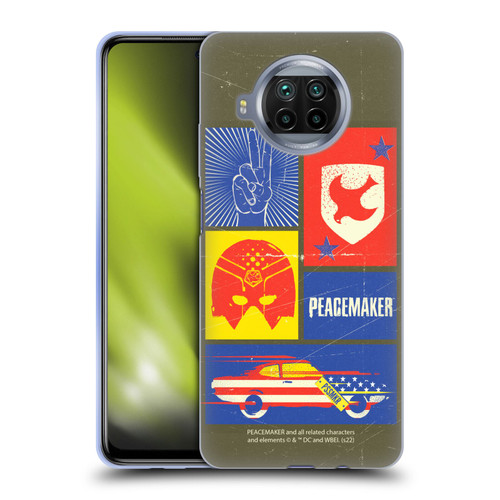 Peacemaker: Television Series Graphics Icons Soft Gel Case for Xiaomi Mi 10T Lite 5G