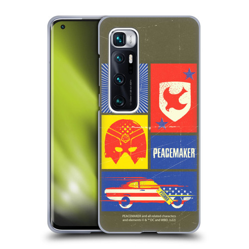 Peacemaker: Television Series Graphics Icons Soft Gel Case for Xiaomi Mi 10 Ultra 5G
