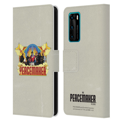 Peacemaker: Television Series Graphics Group Leather Book Wallet Case Cover For Huawei P40 5G
