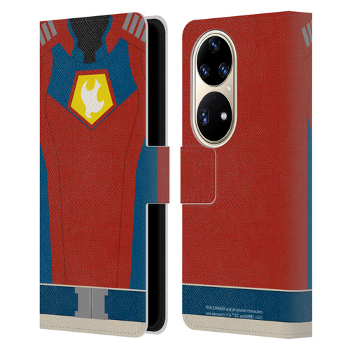 Peacemaker: Television Series Graphics Costume Leather Book Wallet Case Cover For Huawei P50 Pro