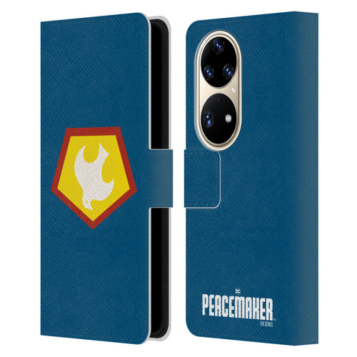Peacemaker: Television Series Graphics Logo Leather Book Wallet Case Cover For Huawei P50 Pro