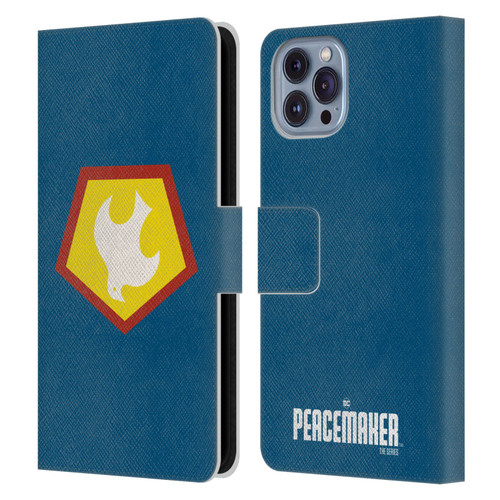 Peacemaker: Television Series Graphics Logo Leather Book Wallet Case Cover For Apple iPhone 14