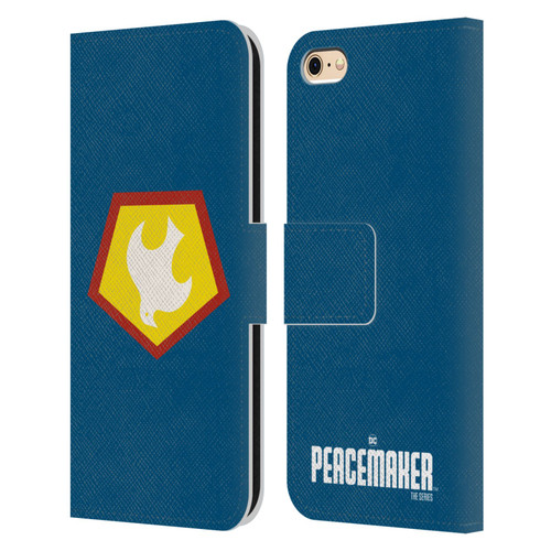 Peacemaker: Television Series Graphics Logo Leather Book Wallet Case Cover For Apple iPhone 6 / iPhone 6s