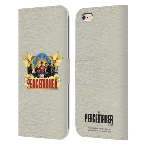 Peacemaker: Television Series Graphics Group Leather Book Wallet Case Cover For Apple iPhone 6 Plus / iPhone 6s Plus