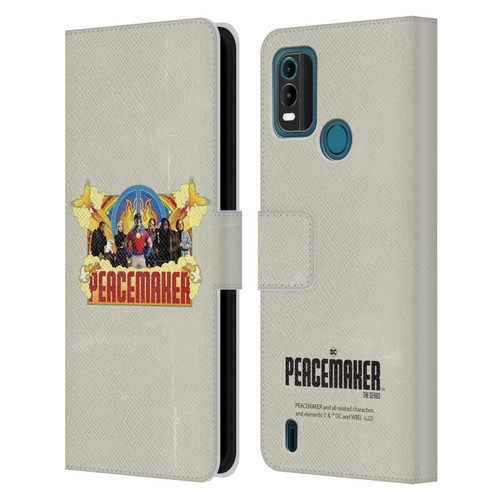 Peacemaker: Television Series Graphics Group Leather Book Wallet Case Cover For Nokia G11 Plus