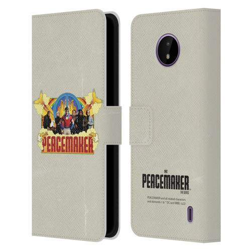 Peacemaker: Television Series Graphics Group Leather Book Wallet Case Cover For Nokia C10 / C20