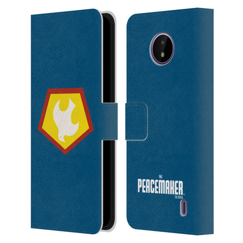 Peacemaker: Television Series Graphics Logo Leather Book Wallet Case Cover For Nokia C10 / C20