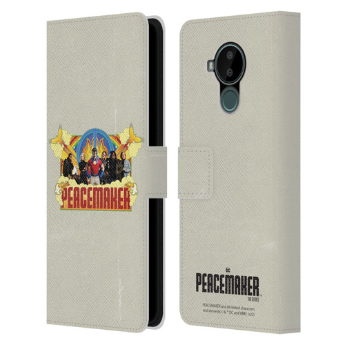 Peacemaker: Television Series Graphics Group Leather Book Wallet Case Cover For Nokia C30