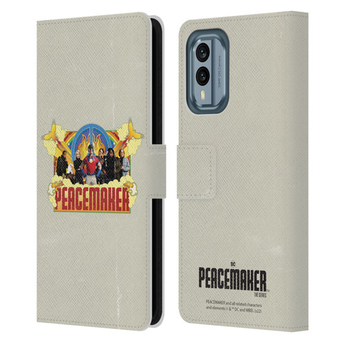 Peacemaker: Television Series Graphics Group Leather Book Wallet Case Cover For Nokia X30