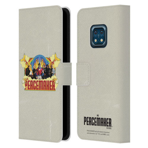 Peacemaker: Television Series Graphics Group Leather Book Wallet Case Cover For Nokia XR20