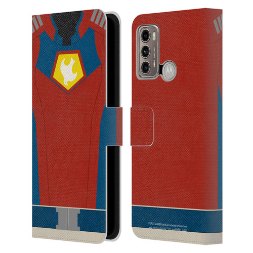 Peacemaker: Television Series Graphics Costume Leather Book Wallet Case Cover For Motorola Moto G60 / Moto G40 Fusion
