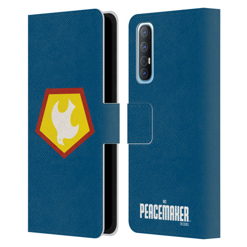 Peacemaker: Television Series Graphics Logo Leather Book Wallet Case Cover For OPPO Find X2 Neo 5G