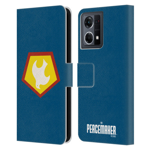 Peacemaker: Television Series Graphics Logo Leather Book Wallet Case Cover For OPPO Reno8 4G