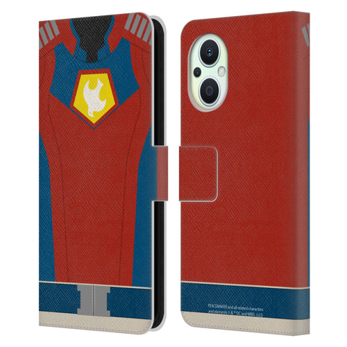Peacemaker: Television Series Graphics Costume Leather Book Wallet Case Cover For OPPO Reno8 Lite