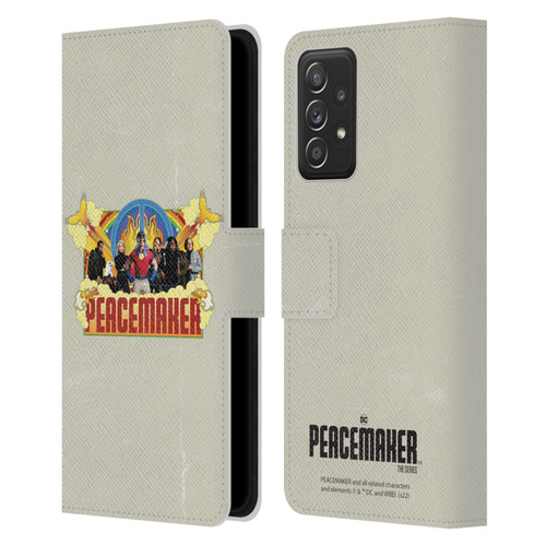 Peacemaker: Television Series Graphics Group Leather Book Wallet Case Cover For Samsung Galaxy A52 / A52s / 5G (2021)