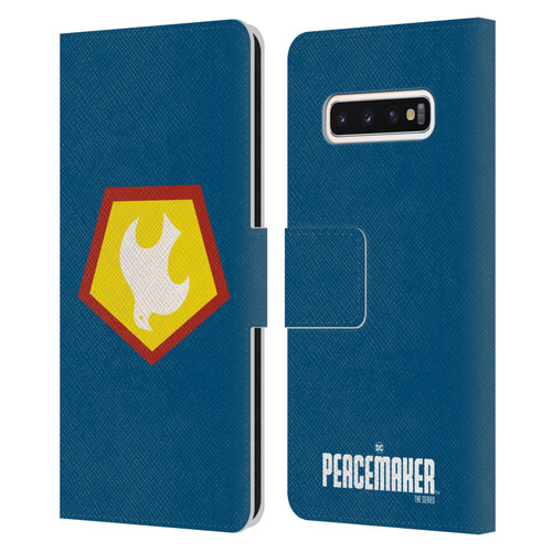 Peacemaker: Television Series Graphics Logo Leather Book Wallet Case Cover For Samsung Galaxy S10