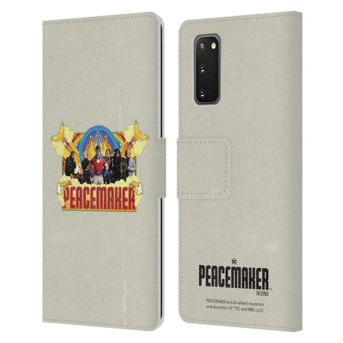 Peacemaker: Television Series Graphics Group Leather Book Wallet Case Cover For Samsung Galaxy S20 / S20 5G