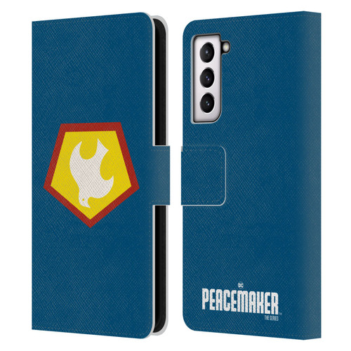 Peacemaker: Television Series Graphics Logo Leather Book Wallet Case Cover For Samsung Galaxy S21 5G