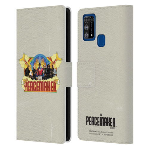 Peacemaker: Television Series Graphics Group Leather Book Wallet Case Cover For Samsung Galaxy M31 (2020)
