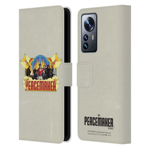 Peacemaker: Television Series Graphics Group Leather Book Wallet Case Cover For Xiaomi 12 Pro