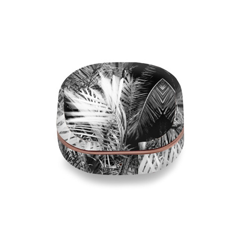 Dorit Fuhg Art Mix Palm Leaves Vinyl Sticker Skin Decal Cover for Samsung Buds Live / Buds Pro / Buds2
