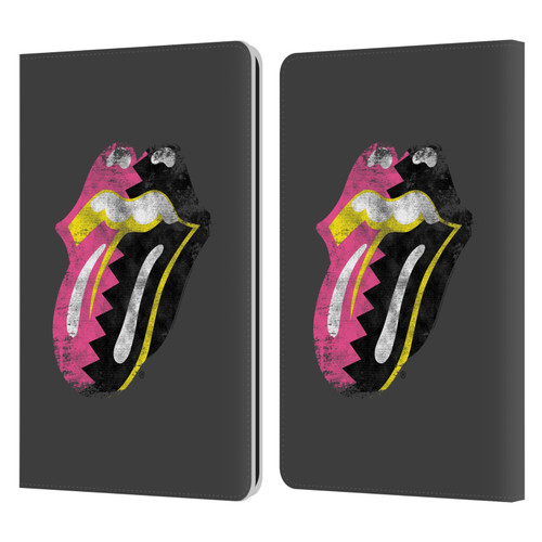The Rolling Stones Albums Girls Pop Art Tongue Solo Leather Book Wallet Case Cover For Amazon Kindle Paperwhite 1 / 2 / 3