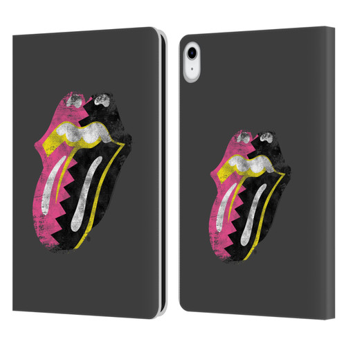 The Rolling Stones Albums Girls Pop Art Tongue Solo Leather Book Wallet Case Cover For Apple iPad 10.9 (2022)