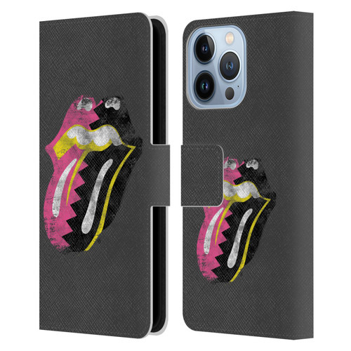 The Rolling Stones Albums Girls Pop Art Tongue Solo Leather Book Wallet Case Cover For Apple iPhone 13 Pro