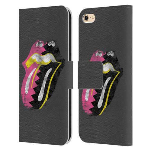 The Rolling Stones Albums Girls Pop Art Tongue Solo Leather Book Wallet Case Cover For Apple iPhone 6 / iPhone 6s