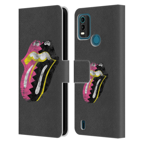 The Rolling Stones Albums Girls Pop Art Tongue Solo Leather Book Wallet Case Cover For Nokia G11 Plus