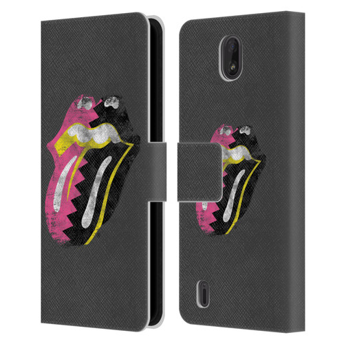 The Rolling Stones Albums Girls Pop Art Tongue Solo Leather Book Wallet Case Cover For Nokia C01 Plus/C1 2nd Edition
