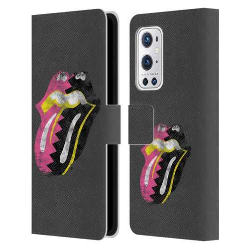 The Rolling Stones Albums Girls Pop Art Tongue Solo Leather Book Wallet Case Cover For OnePlus 9 Pro