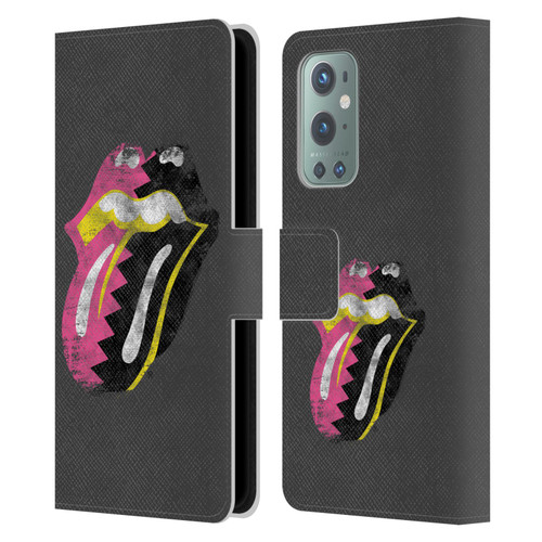 The Rolling Stones Albums Girls Pop Art Tongue Solo Leather Book Wallet Case Cover For OnePlus 9