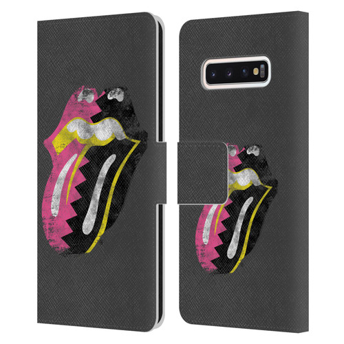 The Rolling Stones Albums Girls Pop Art Tongue Solo Leather Book Wallet Case Cover For Samsung Galaxy S10