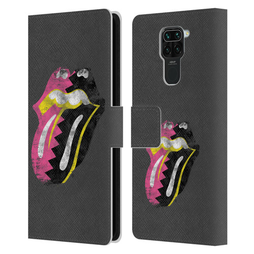 The Rolling Stones Albums Girls Pop Art Tongue Solo Leather Book Wallet Case Cover For Xiaomi Redmi Note 9 / Redmi 10X 4G