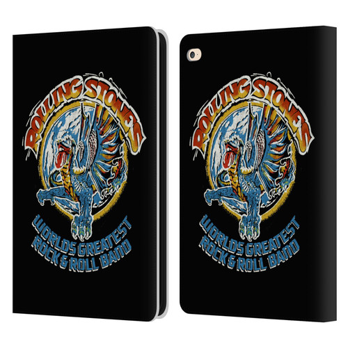 The Rolling Stones Graphics Greatest Rock And Roll Band Leather Book Wallet Case Cover For Apple iPad Air 2 (2014)