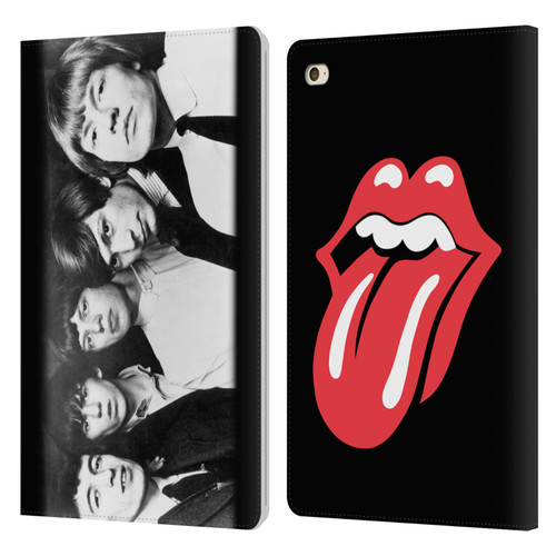 The Rolling Stones Graphics Classic Group Photo Leather Book Wallet Case Cover For Apple iPad mini 4